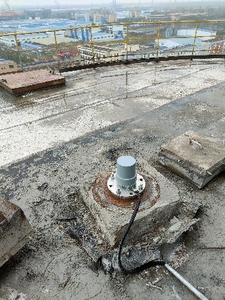 某水泥公司水泥倉應(yīng)用利馬克3D雷達(dá)物位計(jì)案例(圖2)