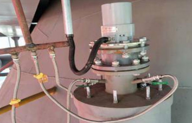 高溫雷達(dá)物位現(xiàn)場應(yīng)用圖片