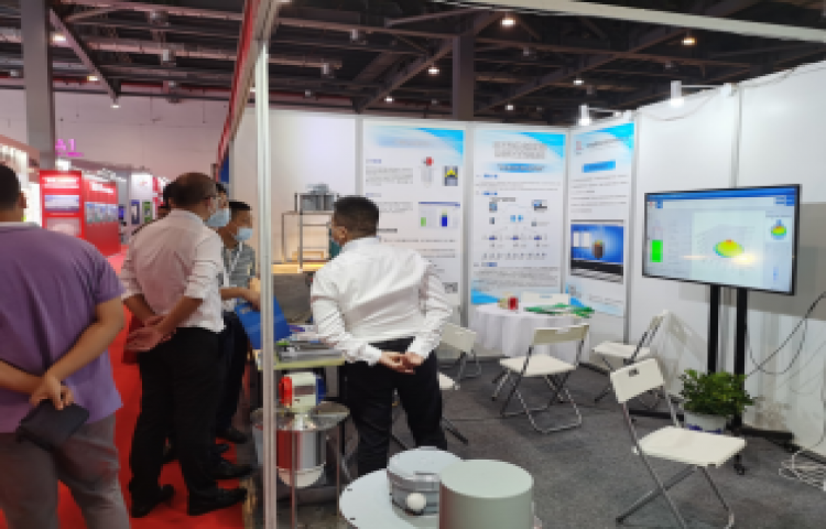 北京金德研發(fā)新品 —— 3D雷達物位掃描儀亮相2021南昌水泥技術展